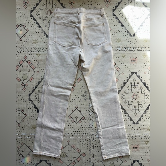 DOEN Diana Jeans in Oat/Cream Size 25 - Picture 7 of 13
